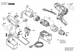 Bosch 0 601 954 4AE Gsb 14,4 Ve-2 Cordless Impact Drill 14.4 V / Eu Spare Parts